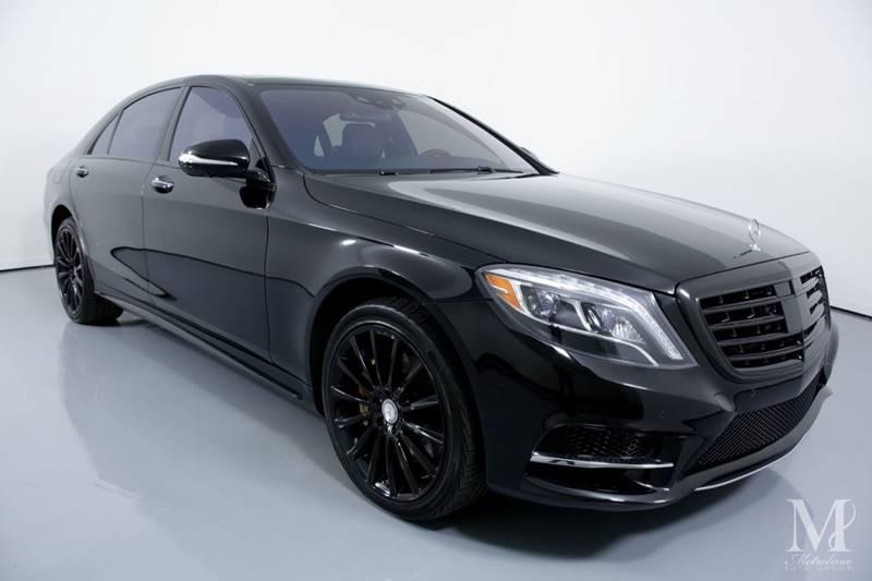 Used 2016 Mercedes-Benz S-Class S 550 4dr Sedan for sale Sold at Metrolina Auto Group in Charlotte NC 28217 - 2