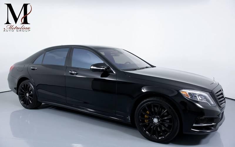 Used 2016 Mercedes-Benz S-Class S 550 4dr Sedan for sale Sold at Metrolina Auto Group in Charlotte NC 28217 - 1