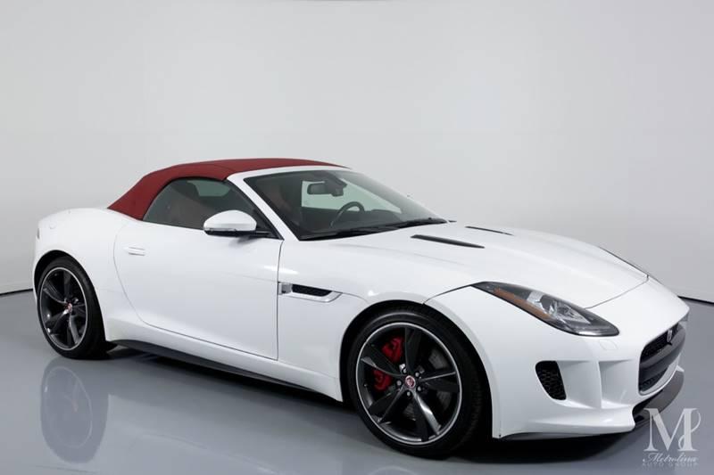 Used 2015 Jaguar F-TYPE V8 S 2dr Convertible for sale Sold at Metrolina Auto Group in Charlotte NC 28217 - 2