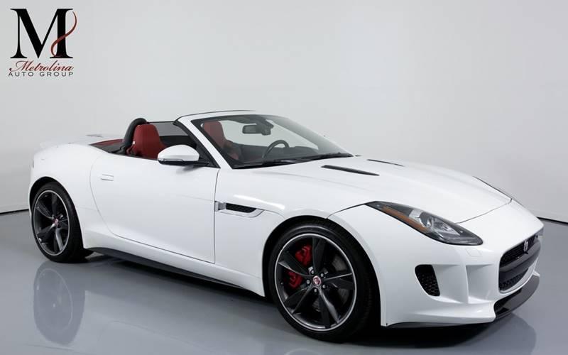 Used 2015 Jaguar F-TYPE V8 S 2dr Convertible for sale Sold at Metrolina Auto Group in Charlotte NC 28217 - 1
