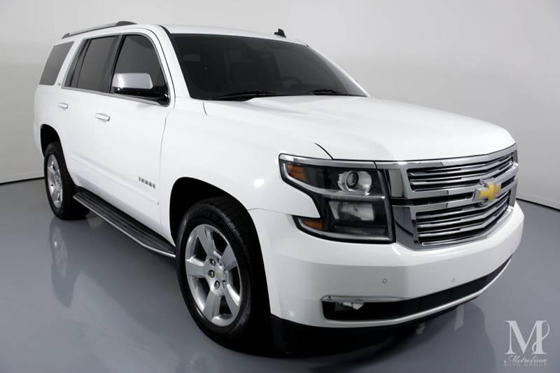 Used 2015 Chevrolet Tahoe LTZ 4x2 4dr SUV for sale Sold at Metrolina Auto Group in Charlotte NC 28217 - 2