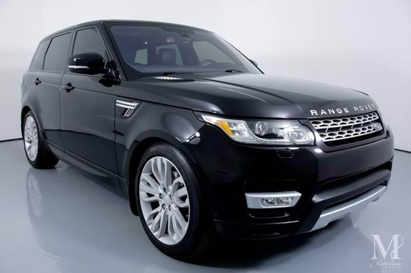 Used 2016 Land Rover Range Rover Sport HSE Td6 AWD 4dr SUV for sale Sold at Metrolina Auto Group in Charlotte NC 28217 - 2