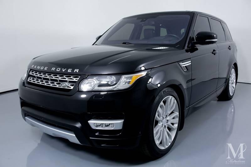 Used 2016 Land Rover Range Rover Sport HSE Td6 AWD 4dr SUV for sale Sold at Metrolina Auto Group in Charlotte NC 28217 - 4