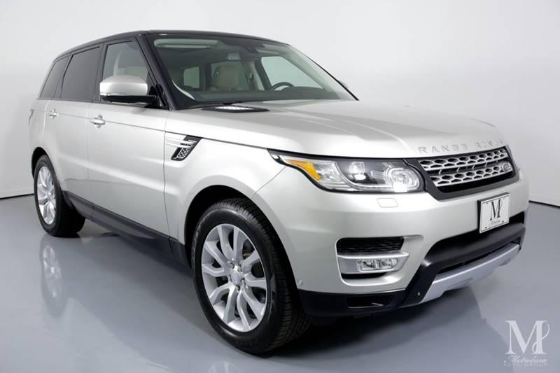 Used 2015 Land Rover Range Rover Sport HSE 4x4 4dr SUV for sale Sold at Metrolina Auto Group in Charlotte NC 28217 - 2
