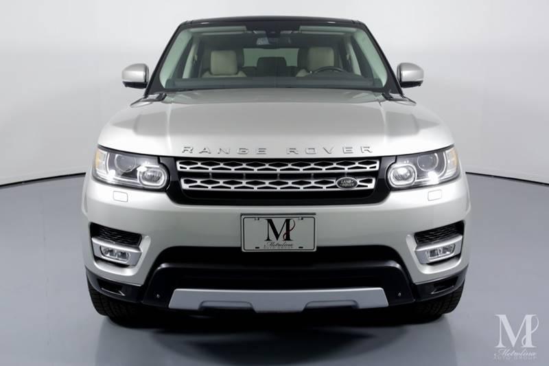 Used 2015 Land Rover Range Rover Sport HSE 4x4 4dr SUV for sale Sold at Metrolina Auto Group in Charlotte NC 28217 - 3