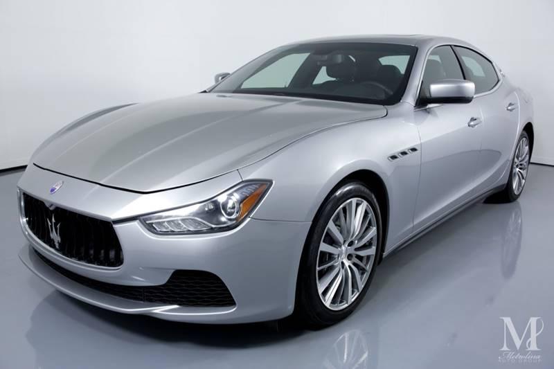 Used 2015 Maserati Ghibli S Q4 AWD 4dr Sedan for sale Sold at Metrolina Auto Group in Charlotte NC 28217 - 4