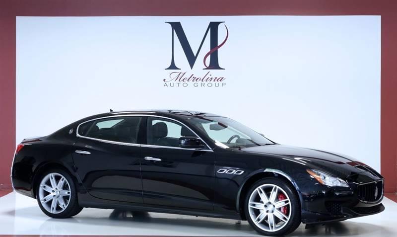 Used 2015 Maserati Quattroporte S Q4 AWD 4dr Sedan for sale Sold at Metrolina Auto Group in Charlotte NC 28217 - 1