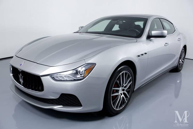Used 2015 Maserati Ghibli Base 4dr Sedan for sale Sold at Metrolina Auto Group in Charlotte NC 28217 - 4