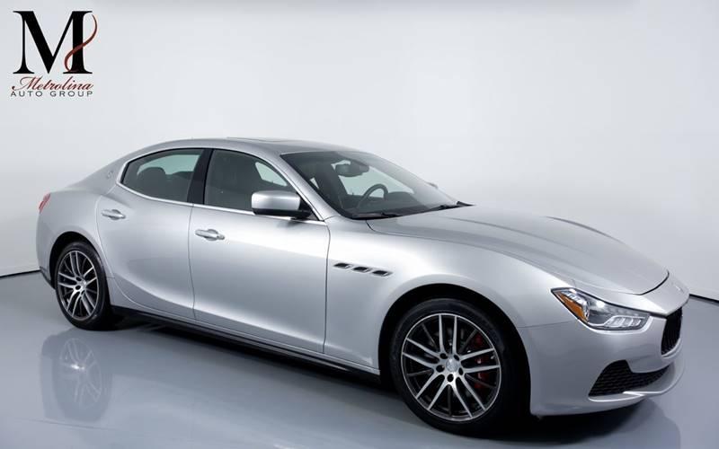 Used 2015 Maserati Ghibli Base 4dr Sedan for sale Sold at Metrolina Auto Group in Charlotte NC 28217 - 1