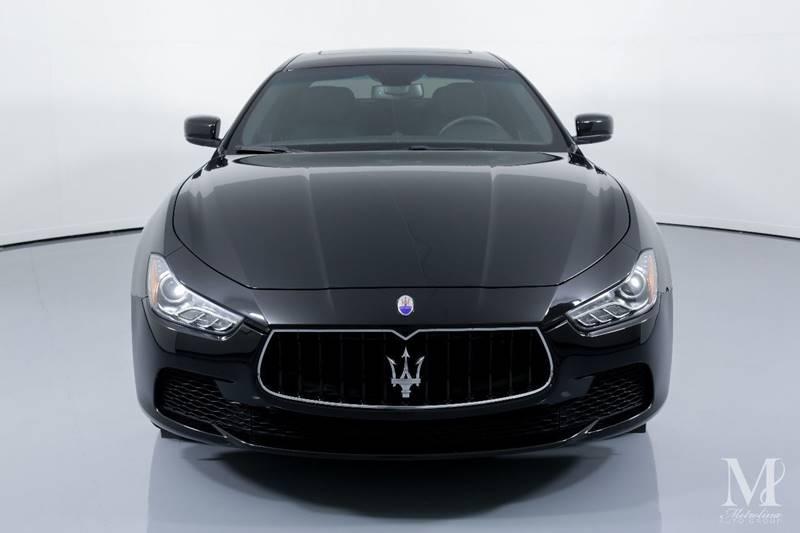 Used 2016 Maserati Ghibli Base 4dr Sedan for sale Sold at Metrolina Auto Group in Charlotte NC 28217 - 3