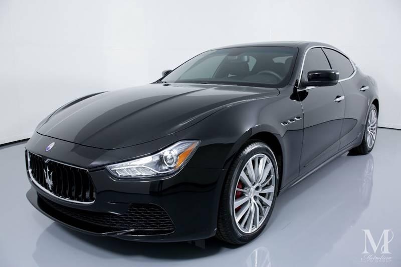 Used 2016 Maserati Ghibli Base 4dr Sedan for sale Sold at Metrolina Auto Group in Charlotte NC 28217 - 4