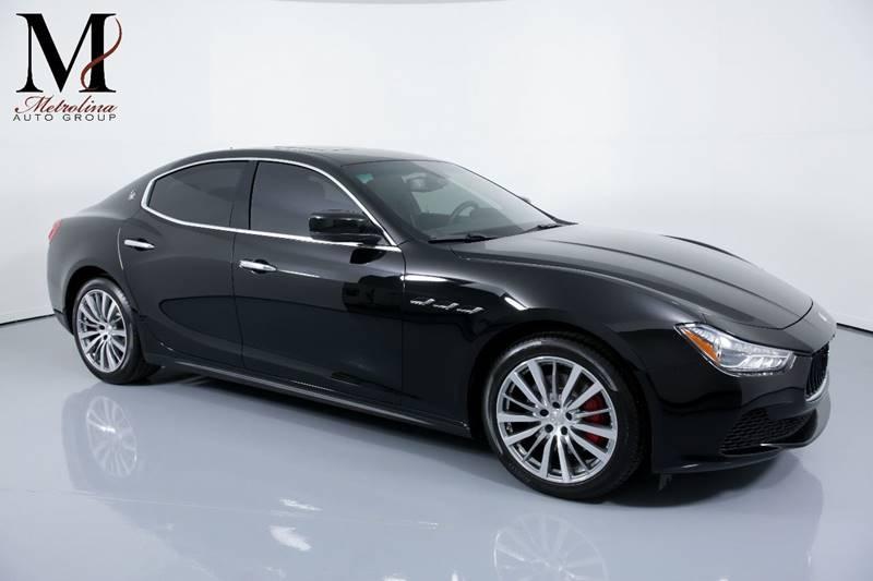 Used 2016 Maserati Ghibli Base 4dr Sedan for sale Sold at Metrolina Auto Group in Charlotte NC 28217 - 1