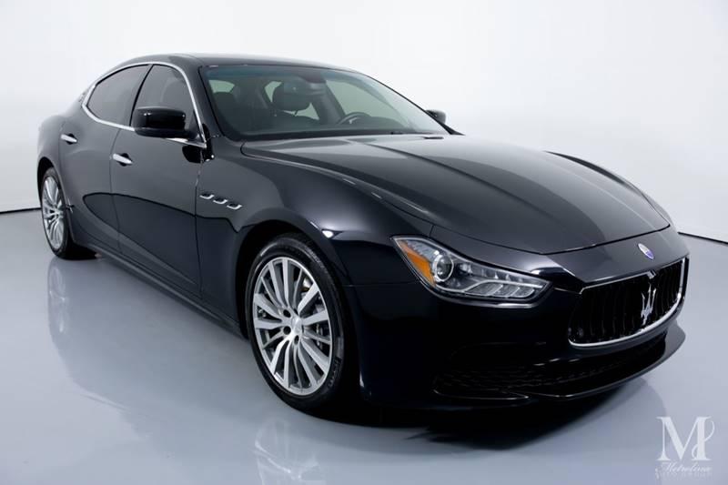Used 2015 Maserati Ghibli Base 4dr Sedan for sale Sold at Metrolina Auto Group in Charlotte NC 28217 - 2