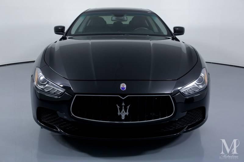 Used 2015 Maserati Ghibli Base 4dr Sedan for sale Sold at Metrolina Auto Group in Charlotte NC 28217 - 3