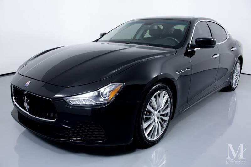 Used 2015 Maserati Ghibli Base 4dr Sedan for sale Sold at Metrolina Auto Group in Charlotte NC 28217 - 4