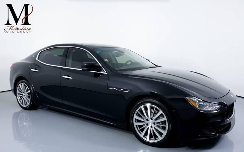 Used 2015 Maserati Ghibli Base 4dr Sedan for sale Sold at Metrolina Auto Group in Charlotte NC 28217 - 1