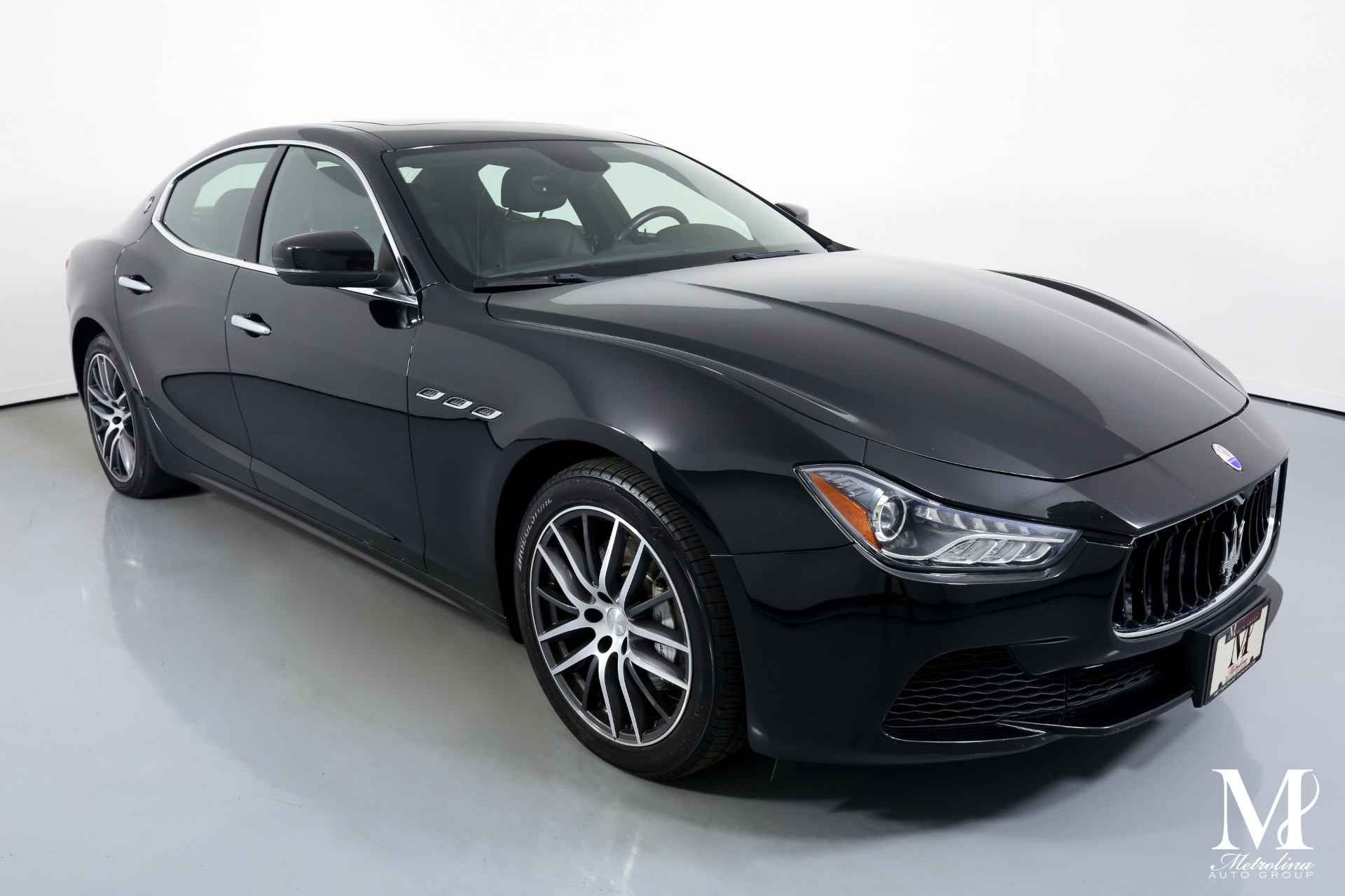 Used 2017 Maserati Ghibli Base 4dr Sedan for sale Sold at Metrolina Auto Group in Charlotte NC 28217 - 2