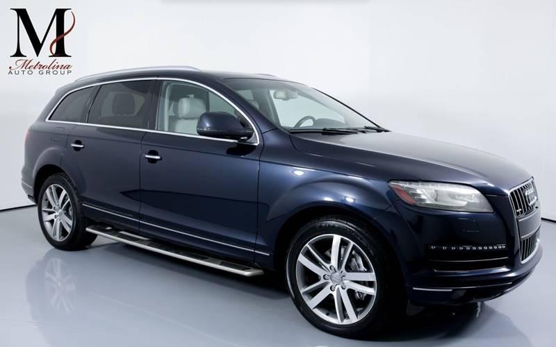 Used 2012 Audi Q7 3.0 quattro TDI Prestige AWD 4dr SUV for sale Sold at Metrolina Auto Group in Charlotte NC 28217 - 1