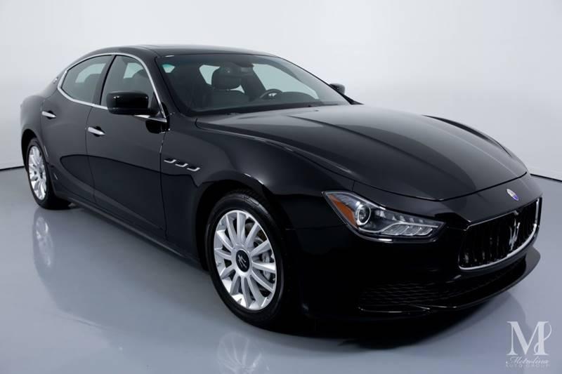 Used 2014 Maserati Ghibli Base 4dr Sedan for sale Sold at Metrolina Auto Group in Charlotte NC 28217 - 2