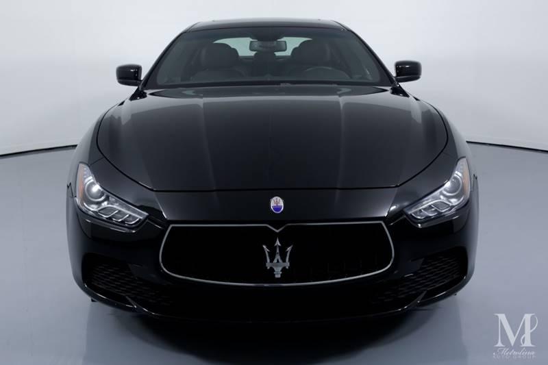 Used 2014 Maserati Ghibli Base 4dr Sedan for sale Sold at Metrolina Auto Group in Charlotte NC 28217 - 3