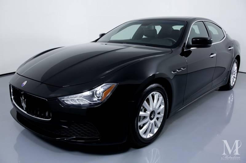 Used 2014 Maserati Ghibli Base 4dr Sedan for sale Sold at Metrolina Auto Group in Charlotte NC 28217 - 4