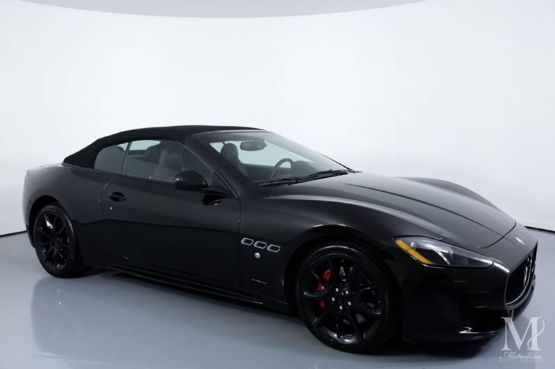 Used 2014 Maserati GranTurismo Sport 2dr Convertible for sale Sold at Metrolina Auto Group in Charlotte NC 28217 - 2