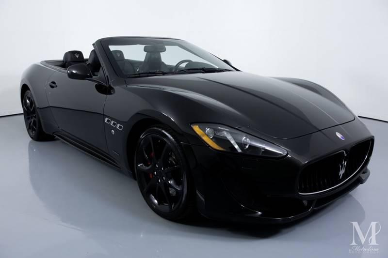 Used 2014 Maserati GranTurismo Sport 2dr Convertible for sale Sold at Metrolina Auto Group in Charlotte NC 28217 - 3