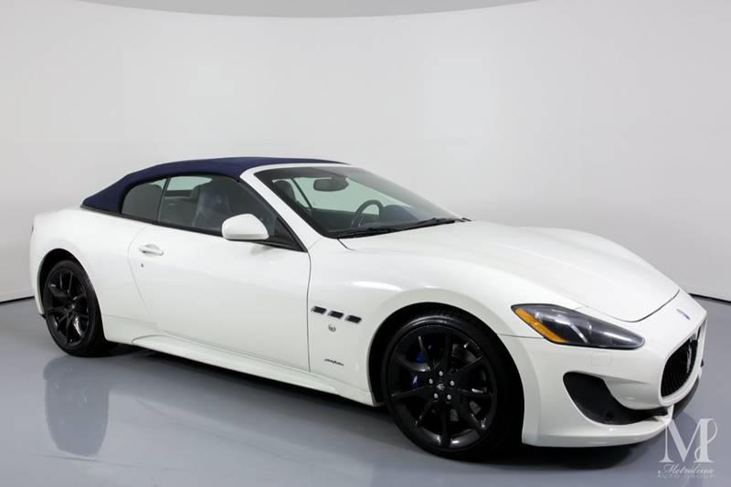 Used 2014 Maserati GranTurismo Sport 2dr Convertible for sale Sold at Metrolina Auto Group in Charlotte NC 28217 - 2