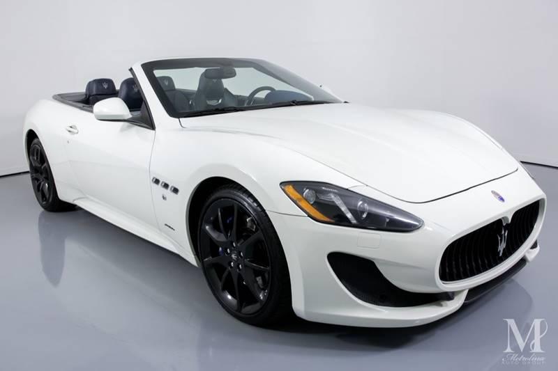 Used 2014 Maserati GranTurismo Sport 2dr Convertible for sale Sold at Metrolina Auto Group in Charlotte NC 28217 - 3