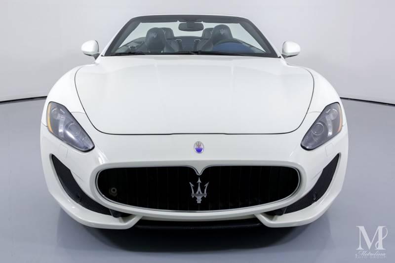 Used 2014 Maserati GranTurismo Sport 2dr Convertible for sale Sold at Metrolina Auto Group in Charlotte NC 28217 - 4