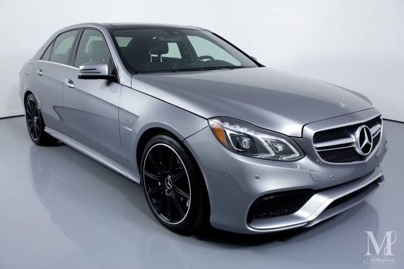 Used 2014 Mercedes-Benz E-Class E 63 AMG AWD 4MATIC 4dr Sedan for sale Sold at Metrolina Auto Group in Charlotte NC 28217 - 2