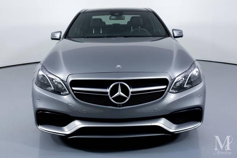 Used 2014 Mercedes-Benz E-Class E 63 AMG AWD 4MATIC 4dr Sedan for sale Sold at Metrolina Auto Group in Charlotte NC 28217 - 3