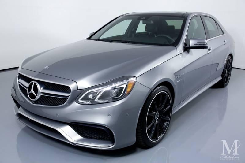 Used 2014 Mercedes-Benz E-Class E 63 AMG AWD 4MATIC 4dr Sedan for sale Sold at Metrolina Auto Group in Charlotte NC 28217 - 4