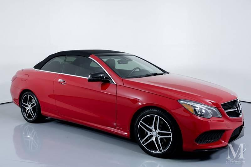 Used 2017 Mercedes-Benz E-Class E 400 2dr Convertible for sale Sold at Metrolina Auto Group in Charlotte NC 28217 - 2