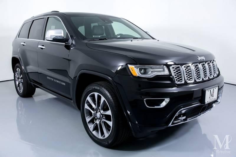 Used 2018 Jeep Grand Cherokee Overland 4x4 4dr SUV for sale Sold at Metrolina Auto Group in Charlotte NC 28217 - 2